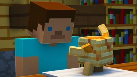 Minecraft but I’m a Pancake #shorts