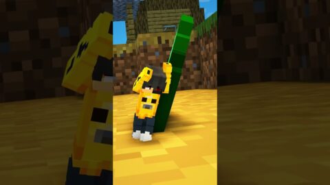 Minecraft but I’m SHORT #shorts