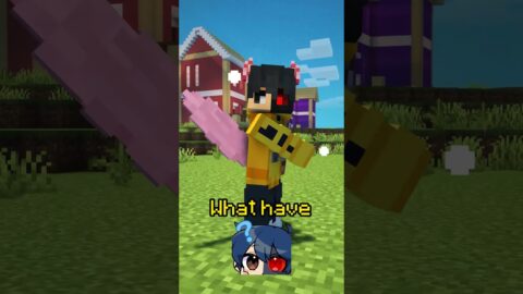 Minecraft but I’m KIRBY! #shorts